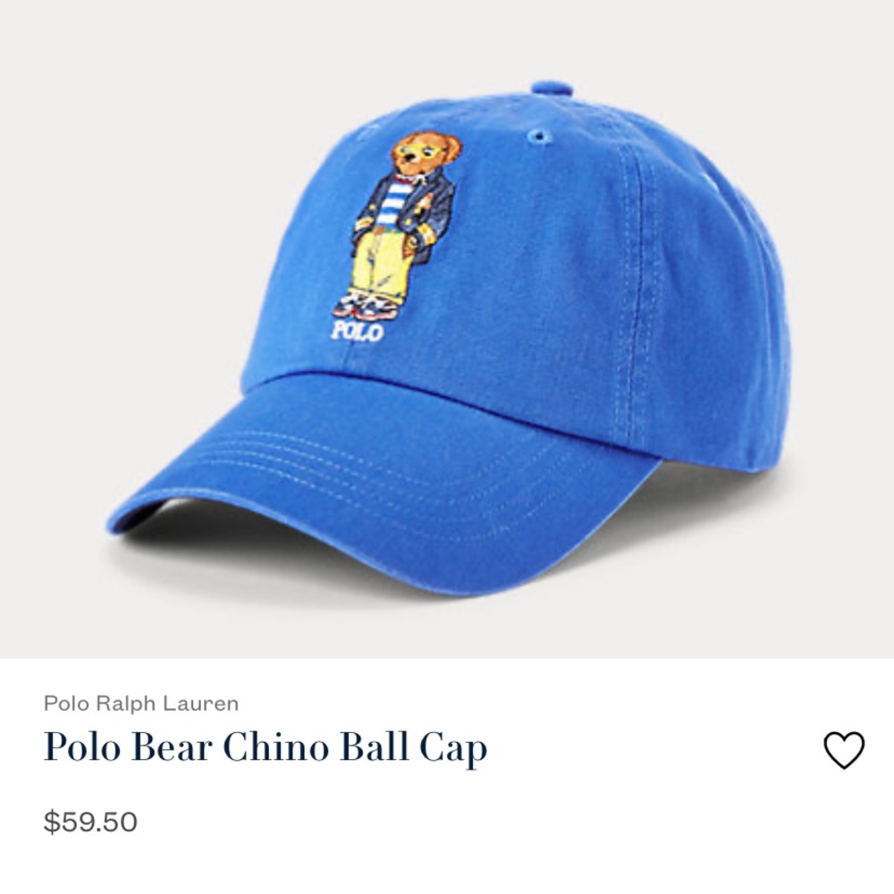 Polo Bear Chino Edition Cap